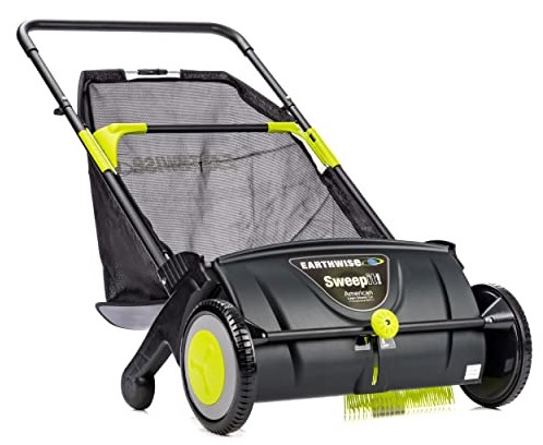 Best Push Lawn Sweeper for Leaves