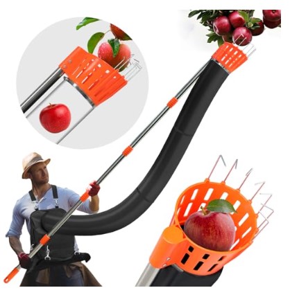 Fruit Picker Pole With Basket