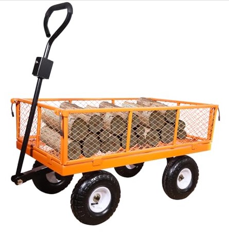 Best Raw Garden Cart