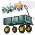 Heavy Duty Garden Cart With Seat