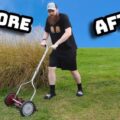Can You Cut Tall Grass With a Reel Mower?